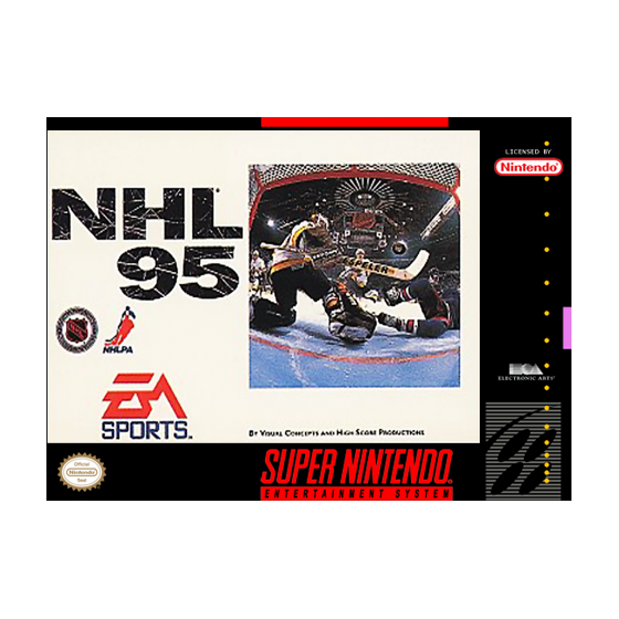 SNES NHL 95 LOOSE FAH
