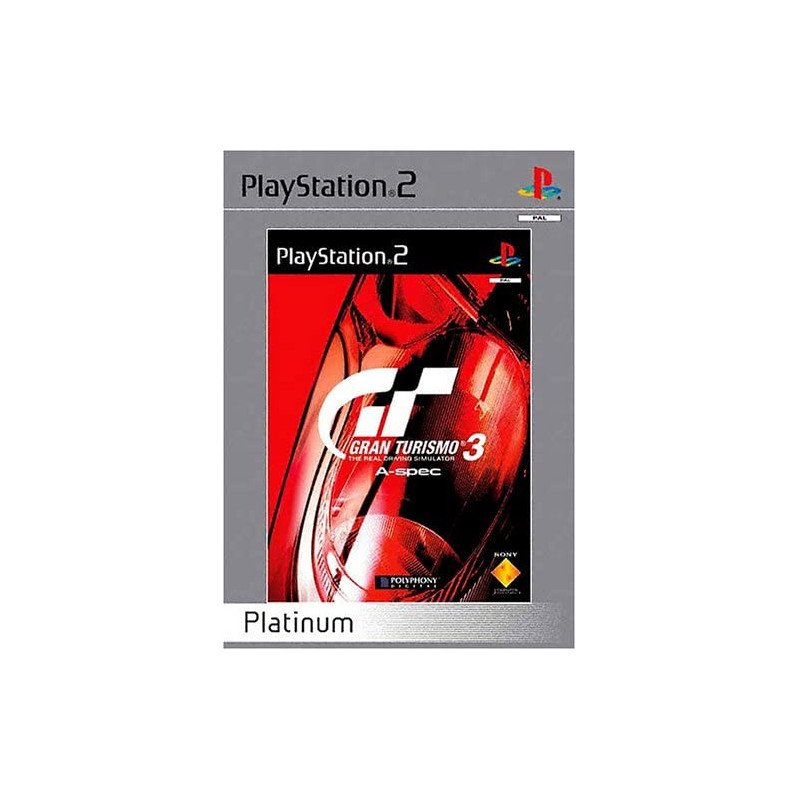 PS2 Gran Turismo 3 A-Spec Plat Cib