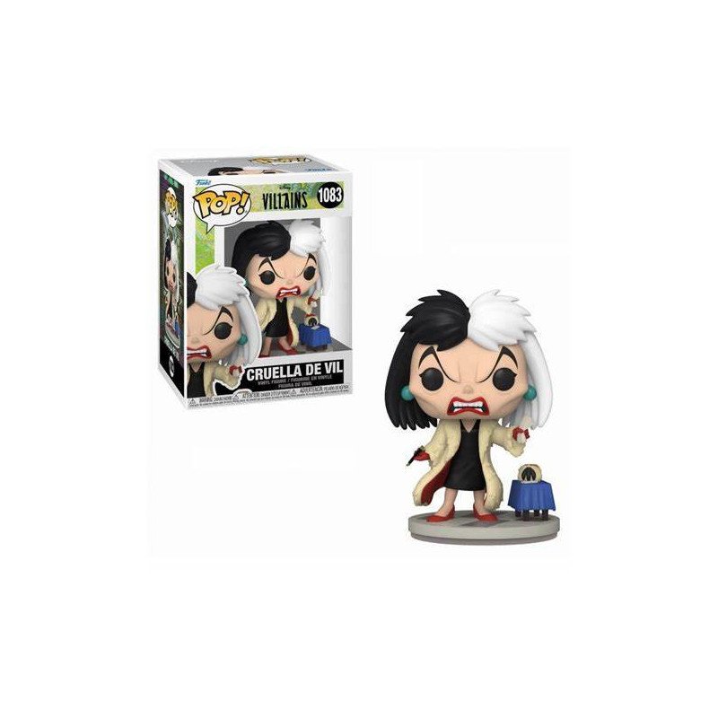 Funko Pop Disney Villains Cruella De Vil n°1083