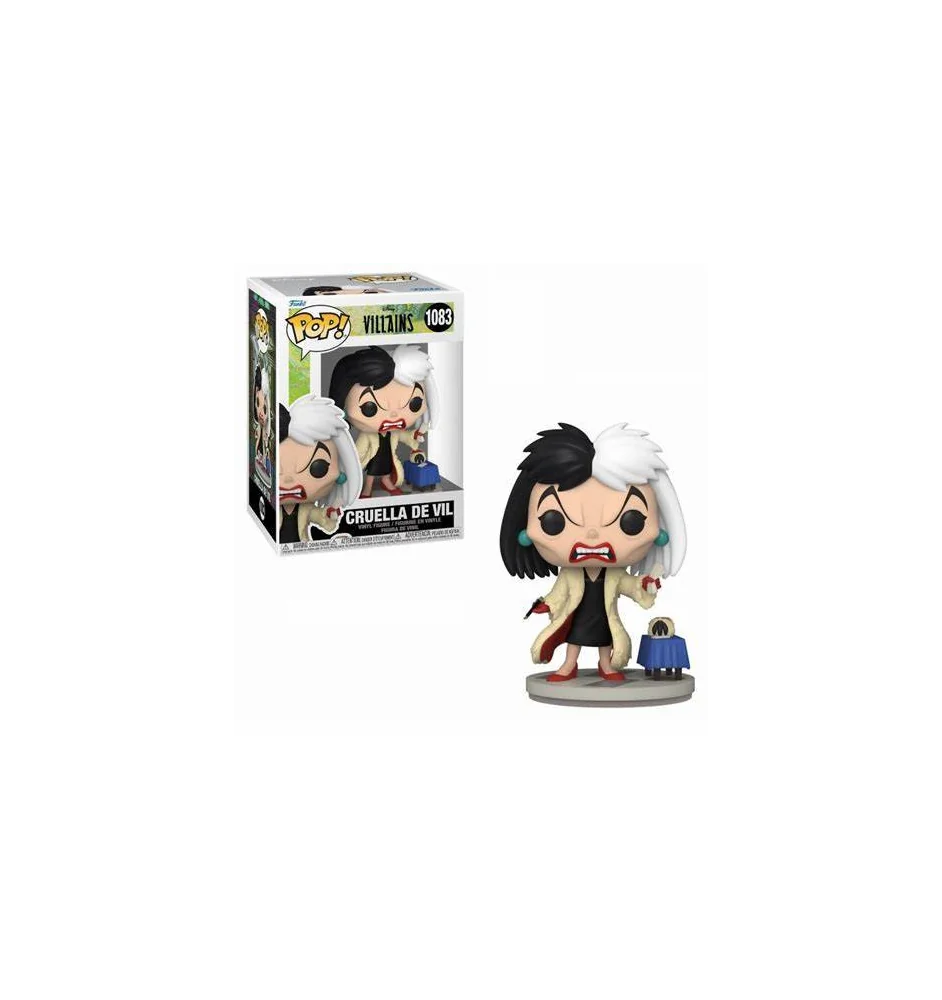 Funko Pop Disney Villains Cruella De Vil n°1083