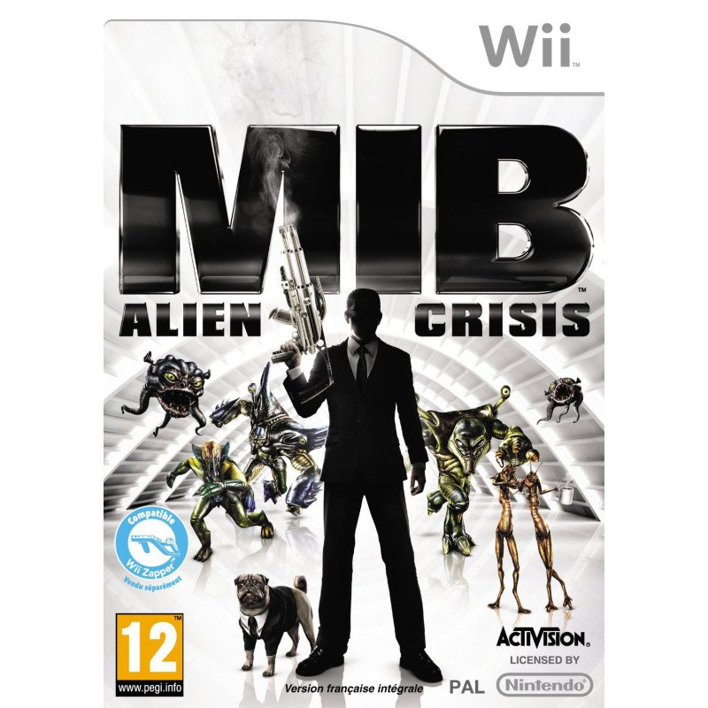 WII Mib Alien Crisis Cib