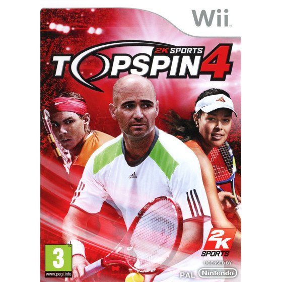 WII Top Spin 4 Cib
