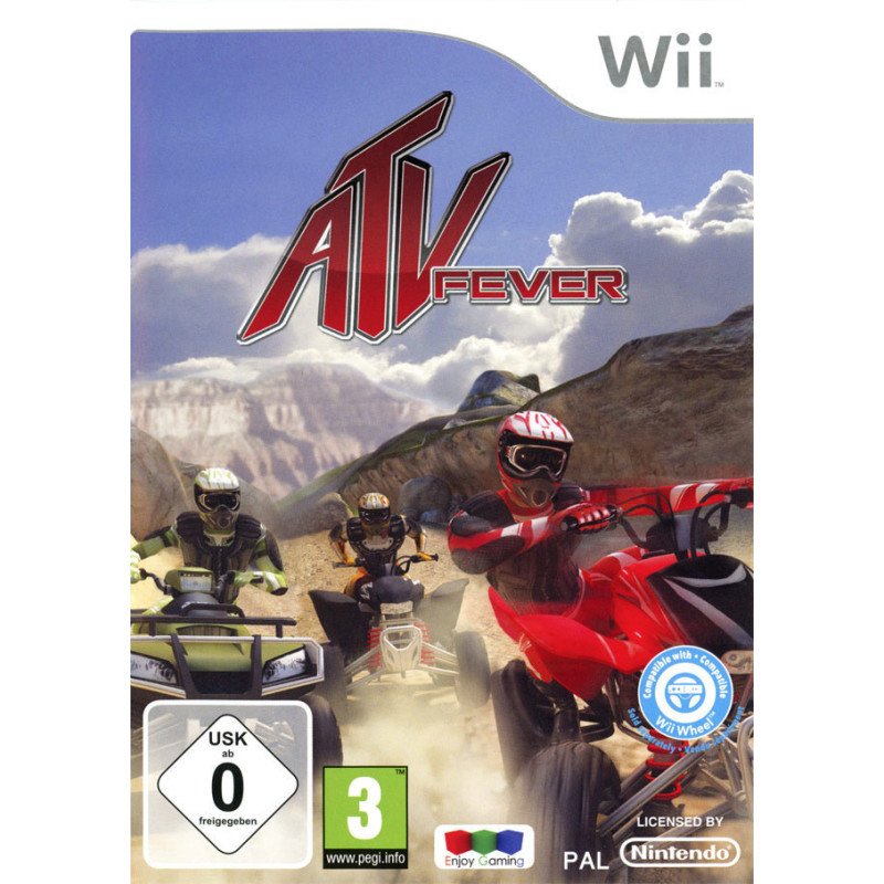 WII Atv Fever Cib