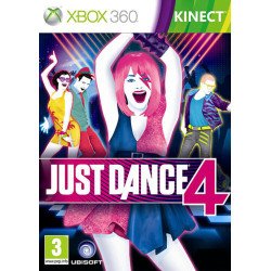 Xbox 360 Just Dance 4 Kinect Cib