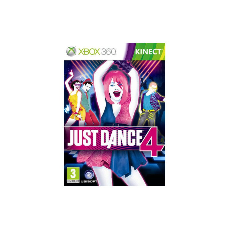 Xbox 360 Just Dance 4 Kinect Cib