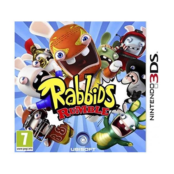 3DS RABBIDS RUMBLE LOOSE