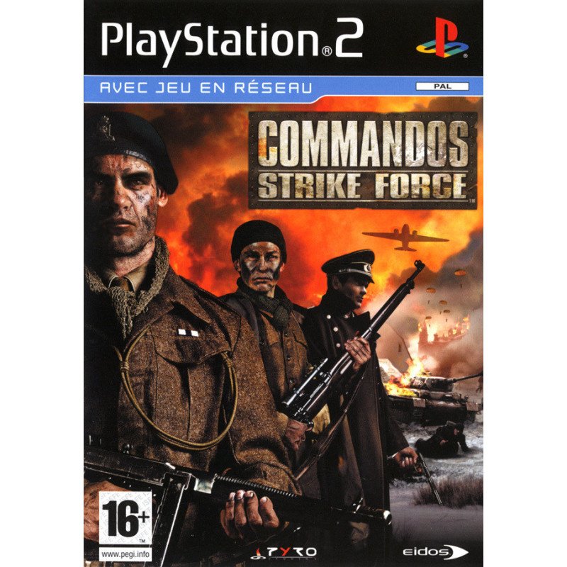 PS2 Commandos Strike Force Cib