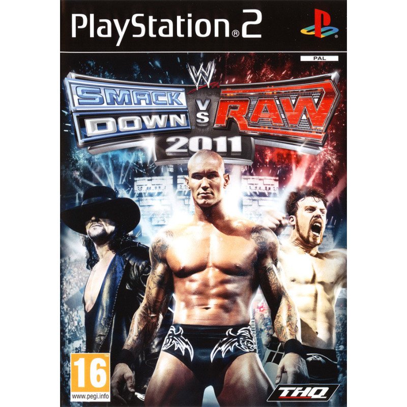 PS2 Smackdown vs raw 2011 cib