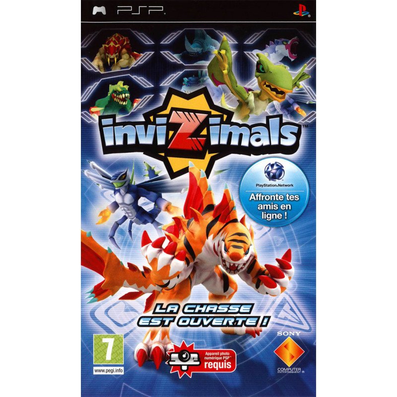 PSP Invizimals La Chasse Est Ouverte Sn
