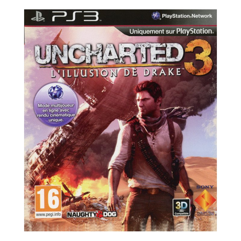 PS3 Uncharted 3 L'illusion De Drake Sn