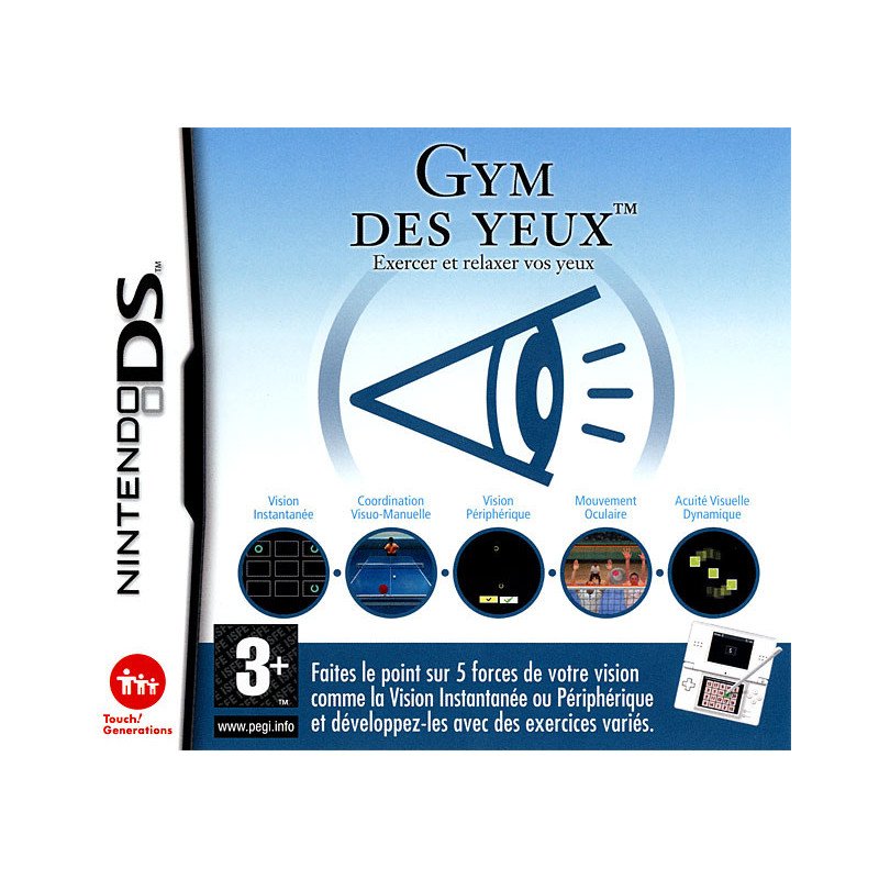 DS Gym Des Yeux Exercer Et Relaxer Vos Yeux Cib
