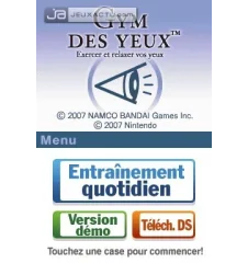 DS Gym Des Yeux Exercer Et Relaxer Vos Yeux Cib