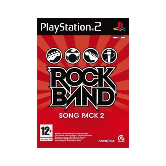 PS2 ROCK BAND SONG PACK 2 CIB