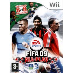 WII FIFA 09 ALL PLAY CIB