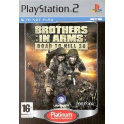 PS2 Brothers In Arms Road To Hill 30 Plat Cib