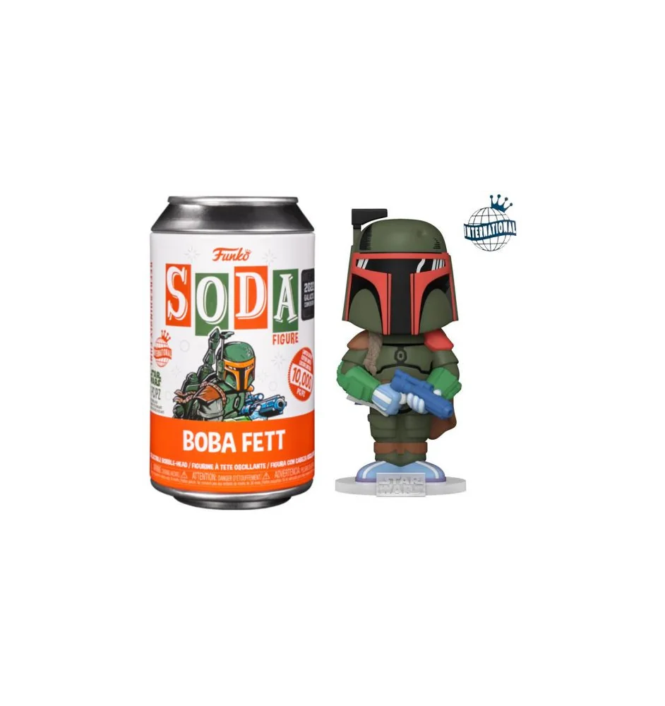 Figurine Pop Vinyl Soda Star Wars Boba Fett ( Retro Comic )