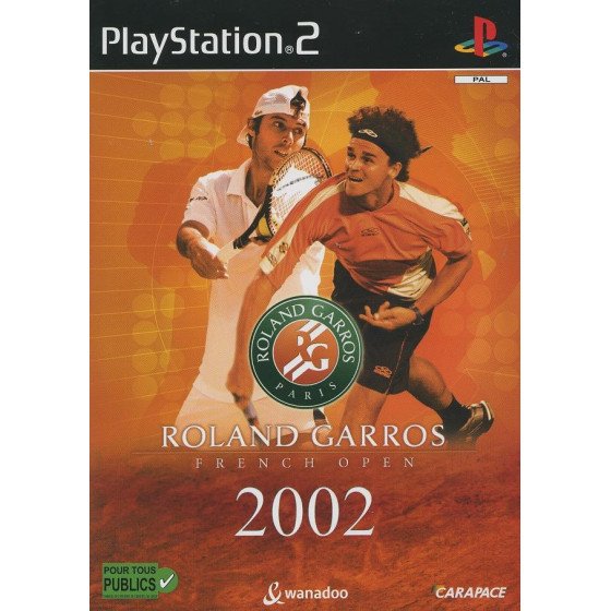 PS2 ROLAND GARROS 2002 SN