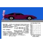 Nes Corvette Zr-1 Challenge Loose + Notice Pal B Fra