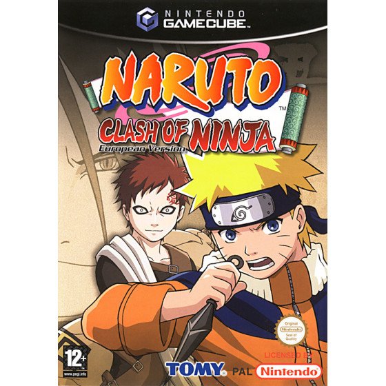 Gamecube Naruto Clash Of Ninja Cib
