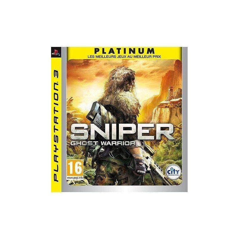 PS3 Sniper Ghost Warrior Plat Cib