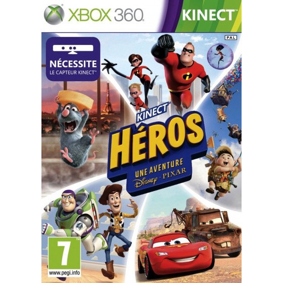 XBOX 360 HEROS KINECT