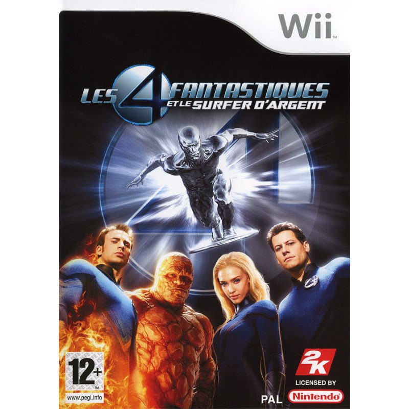 WII Les 4 Fantastiques Et Le Surfer D'argent Cib
