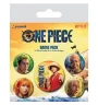 One Piece Netflix Les Chapeaux De Paille Pack 5 Badges
