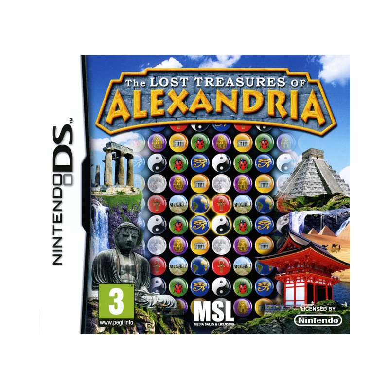 DS The Lost Treasures Of Alexandria Cib