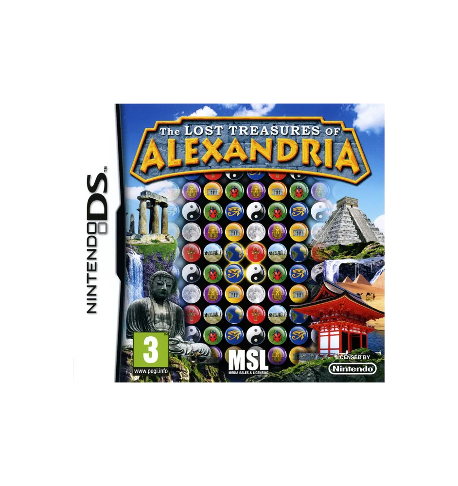 DS The Lost Treasures Of Alexandria Cib