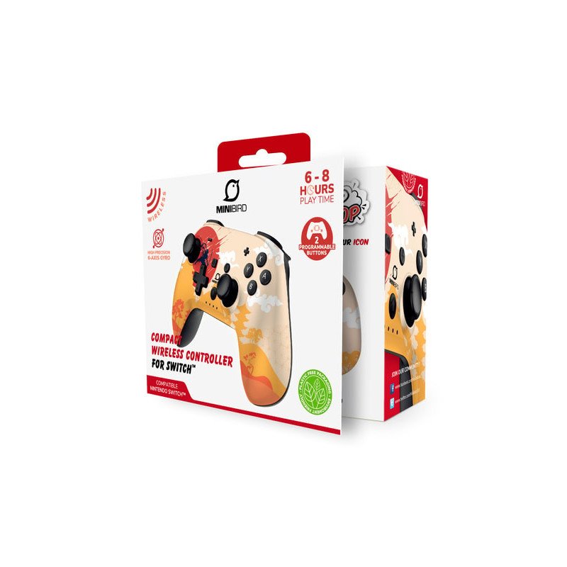 Manette Sans Fil Switch Rising Sun Neuve