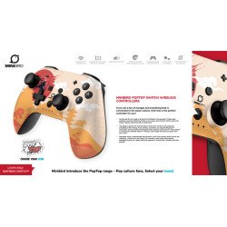 Manette Sans Fil Switch Rising Sun Neuve