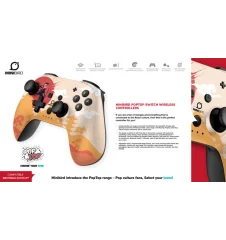 Manette Sans Fil Switch Rising Sun Neuve