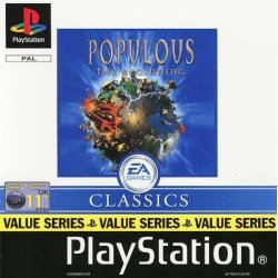 PS1 Populous The Beginning Cib