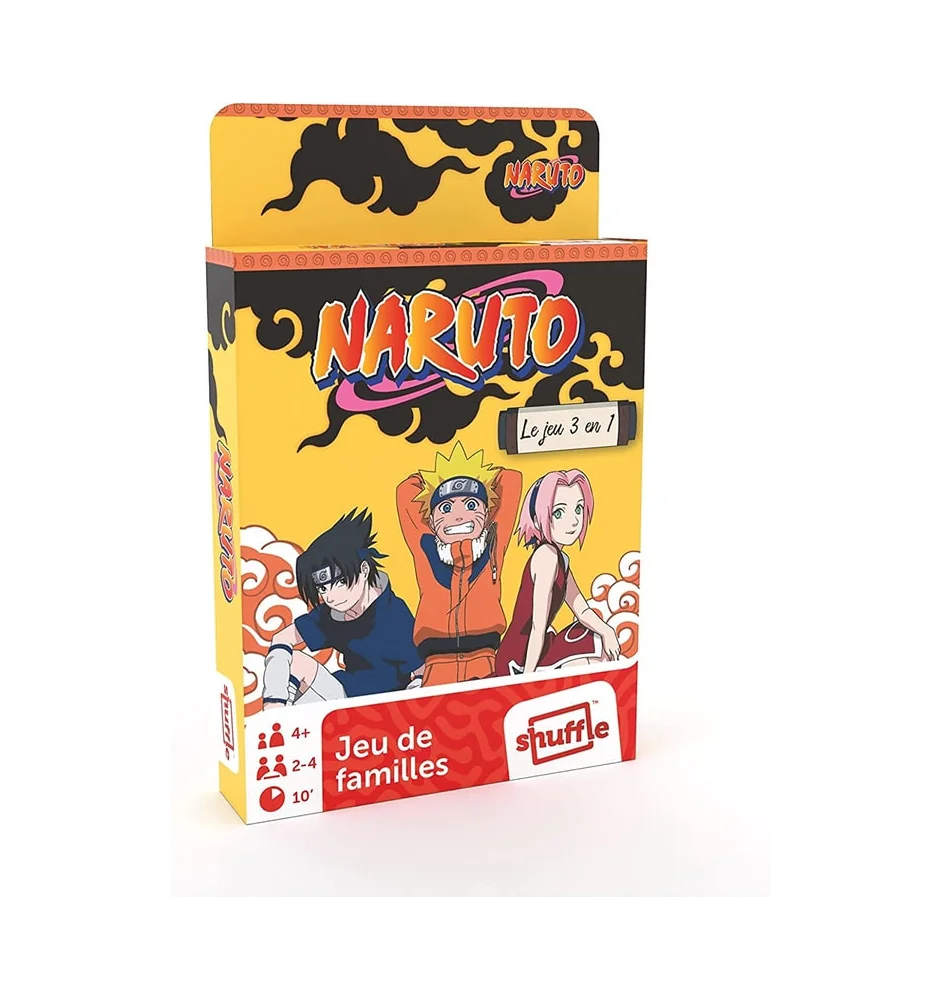 Jeu De Carte Naruto 3 En 1