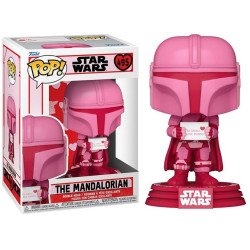 Funko Pop Star Wars Valentine The Mandalorian n°495