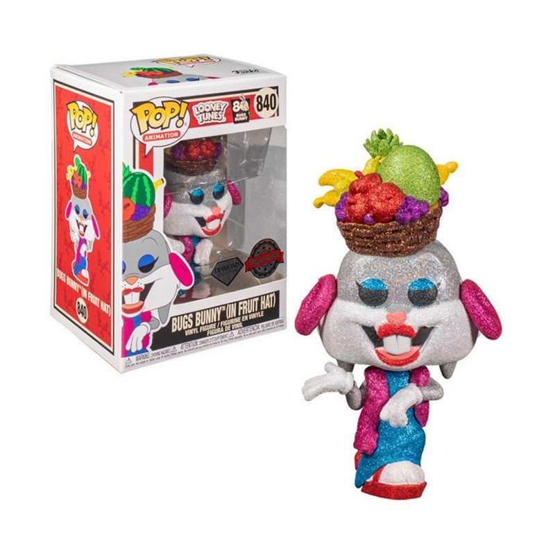 Funko Pop Looney Tunes Bugs Bunny Spéciale Edition Diamond Collection n°840