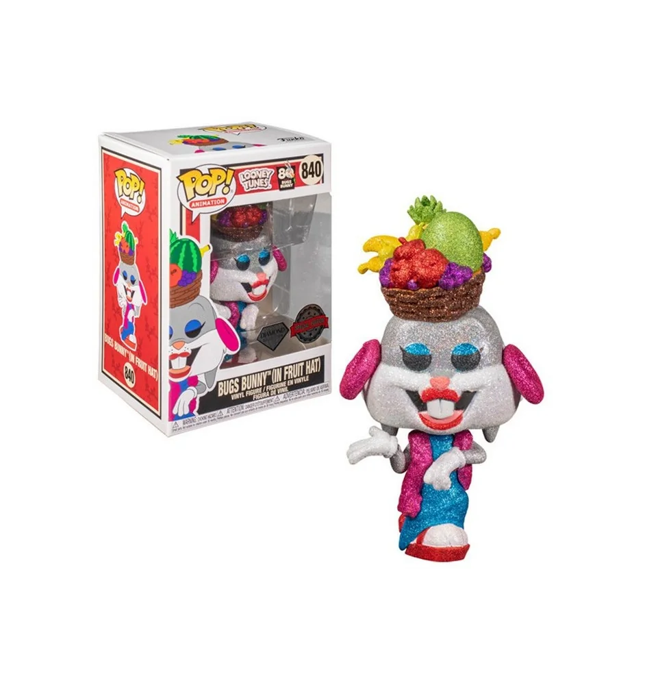 Funko Pop Looney Tunes Bugs Bunny Spéciale Edition Diamond Collection n°840