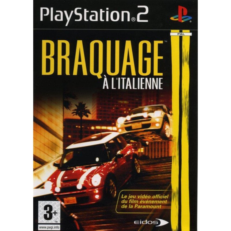 PS2 Braquage A L'italienne Cib