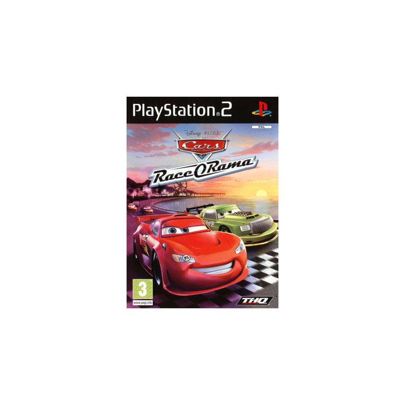 PS2 Disney Cars Race-O-Rama Cib