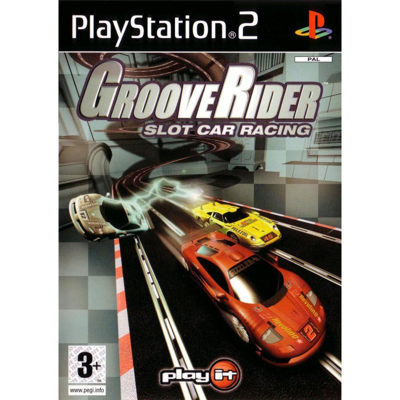 PS2 Grooverider Slot Car Racing Cib