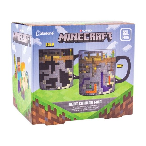 Mug Thermoreactif XL Minecraft