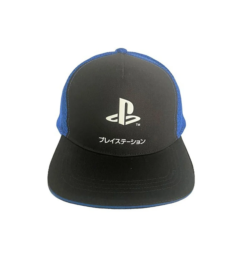 Casquette Bleu Et Noir Playstation