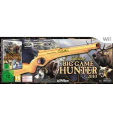 WII Pack Top Shot Cabela's Big Game Hunter 2010 USK Cib