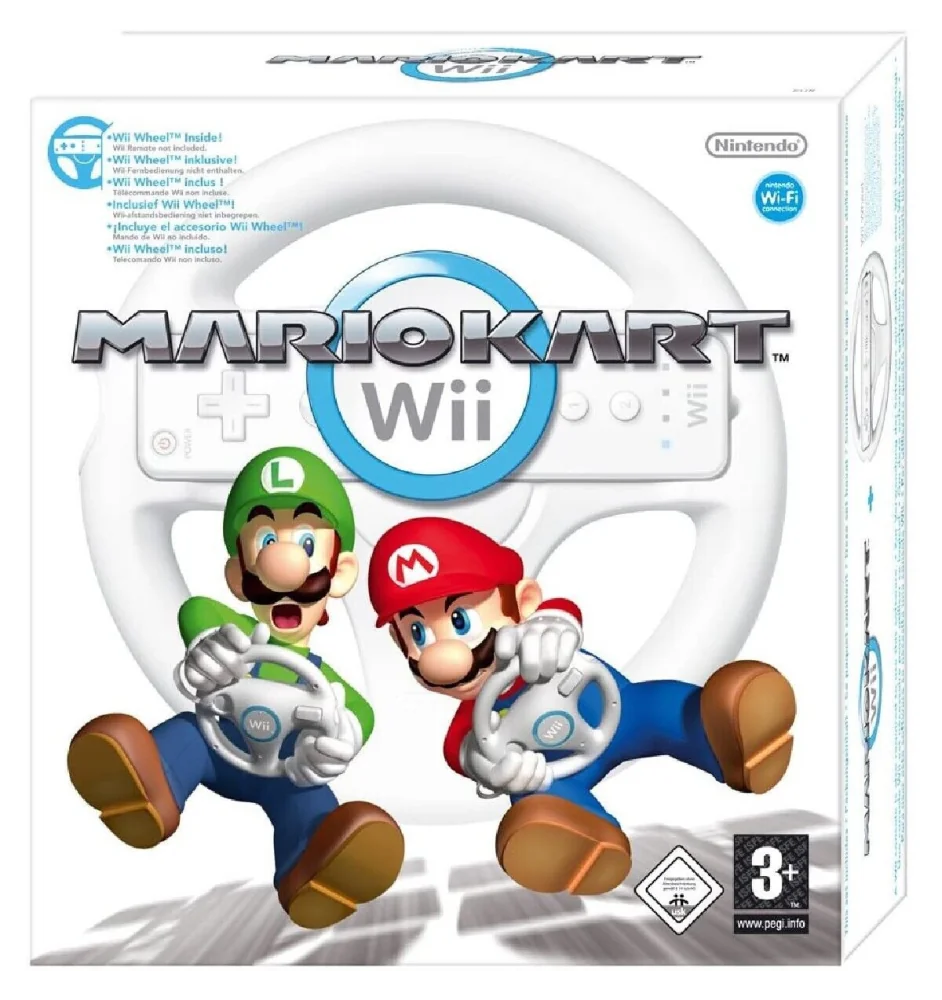 WII Pack Volant Mario Kart sans jeu