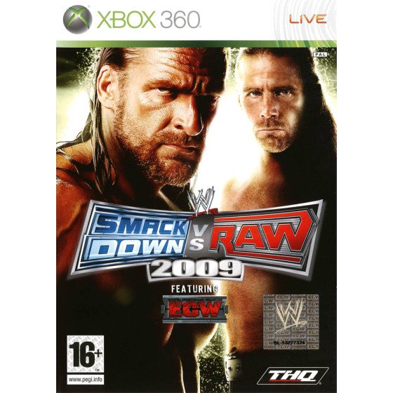 XBOX 360 SMACKDOWN VS RAW...