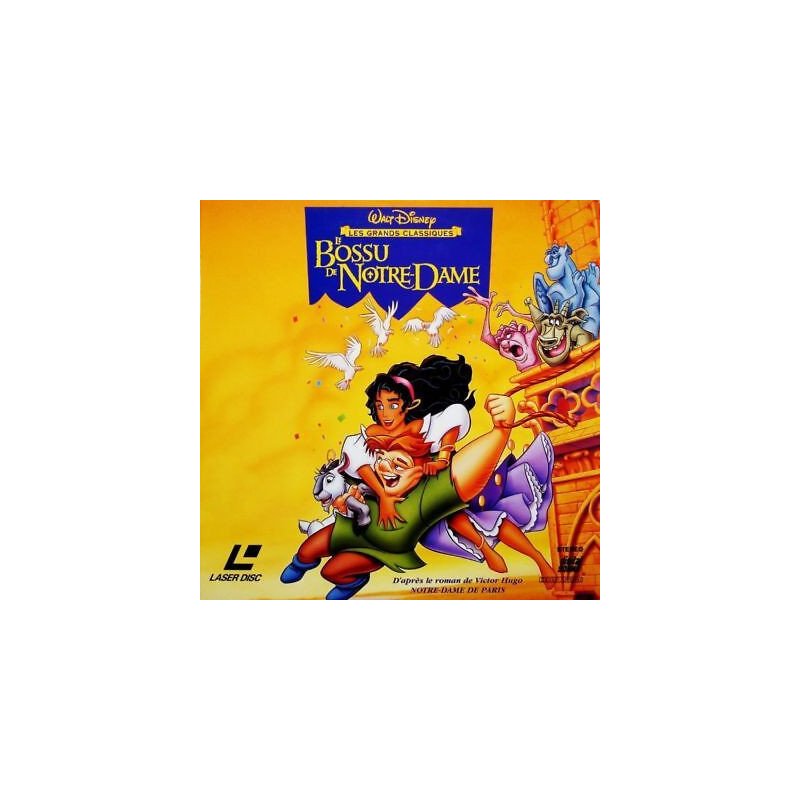Laserdisc cdv Le bossu de notre dame