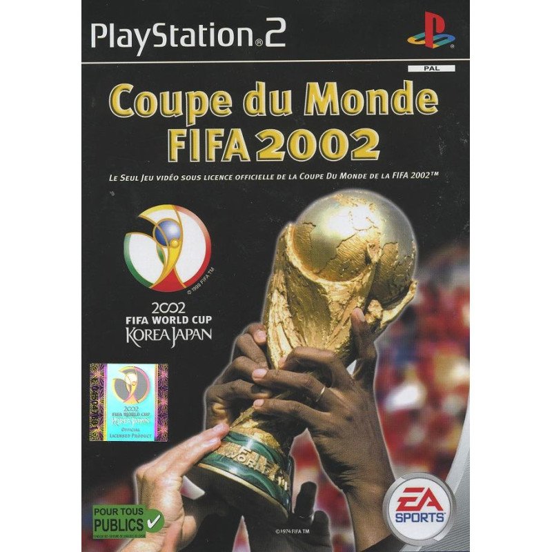 PS2 Coupe Du Monde Fifa 2002 Cib