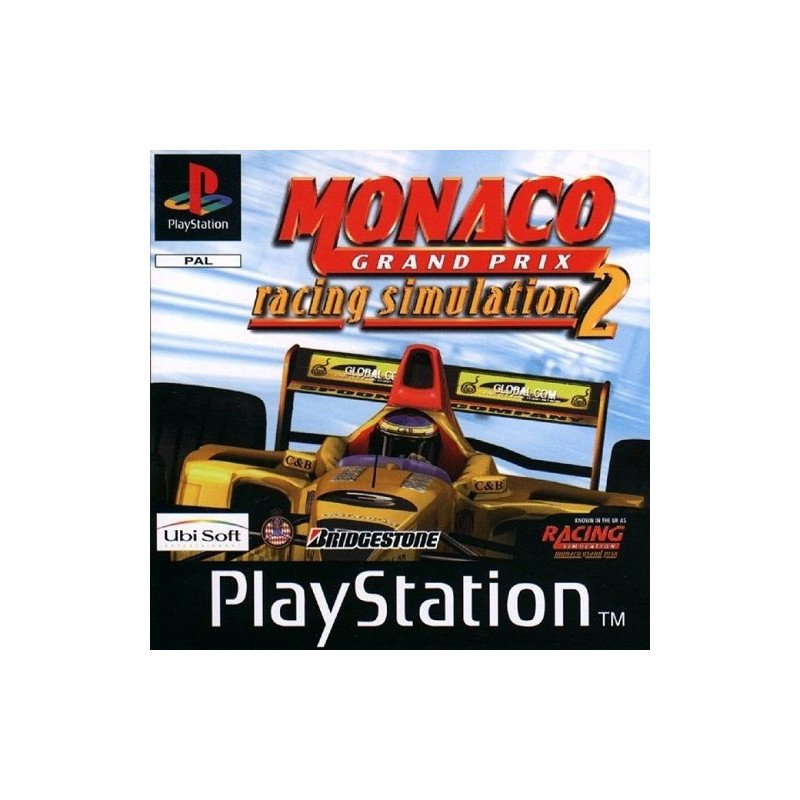 PS1 Monaco Grand Prix Simulation 2 Cib