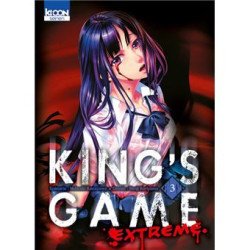 Manga King's game Extreme tome 3