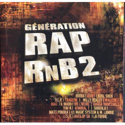 CD / DVD Generation Rap et Rnb 2 L'album